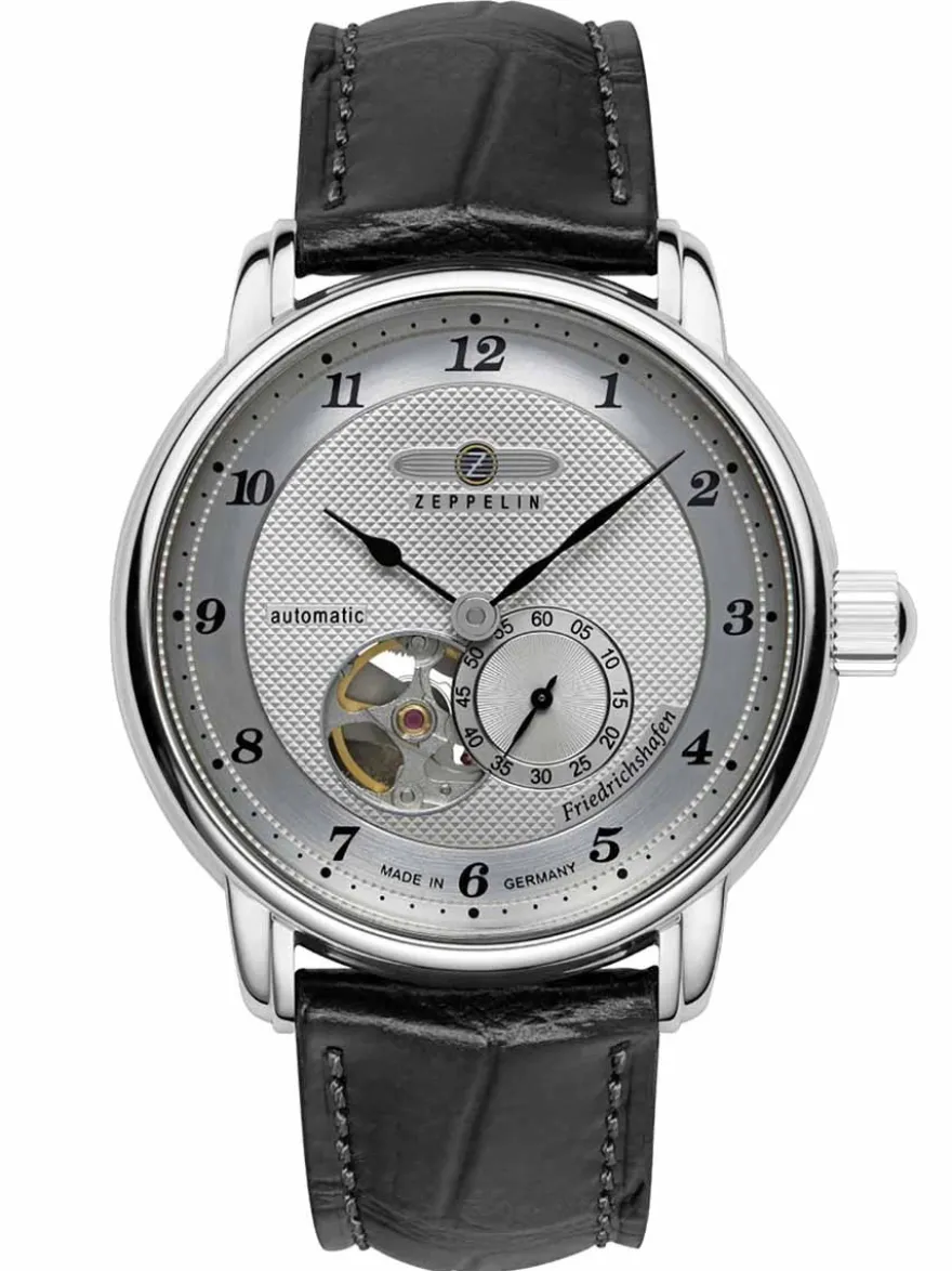 Zeppelin Friedrichshafen Open Heart 8566-4 + Luxe Cadeau