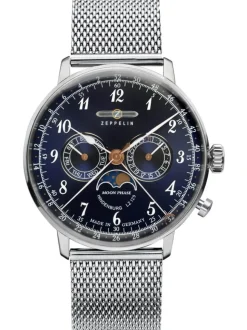 Zeppelin LZ129 Hindenburg Moonphase 7036M-3 + Luxe Cadeau